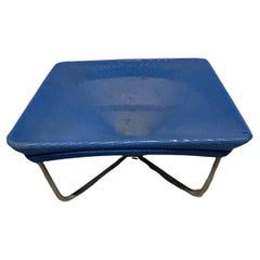 Plateau Catch All de conception moderne en toile bleue