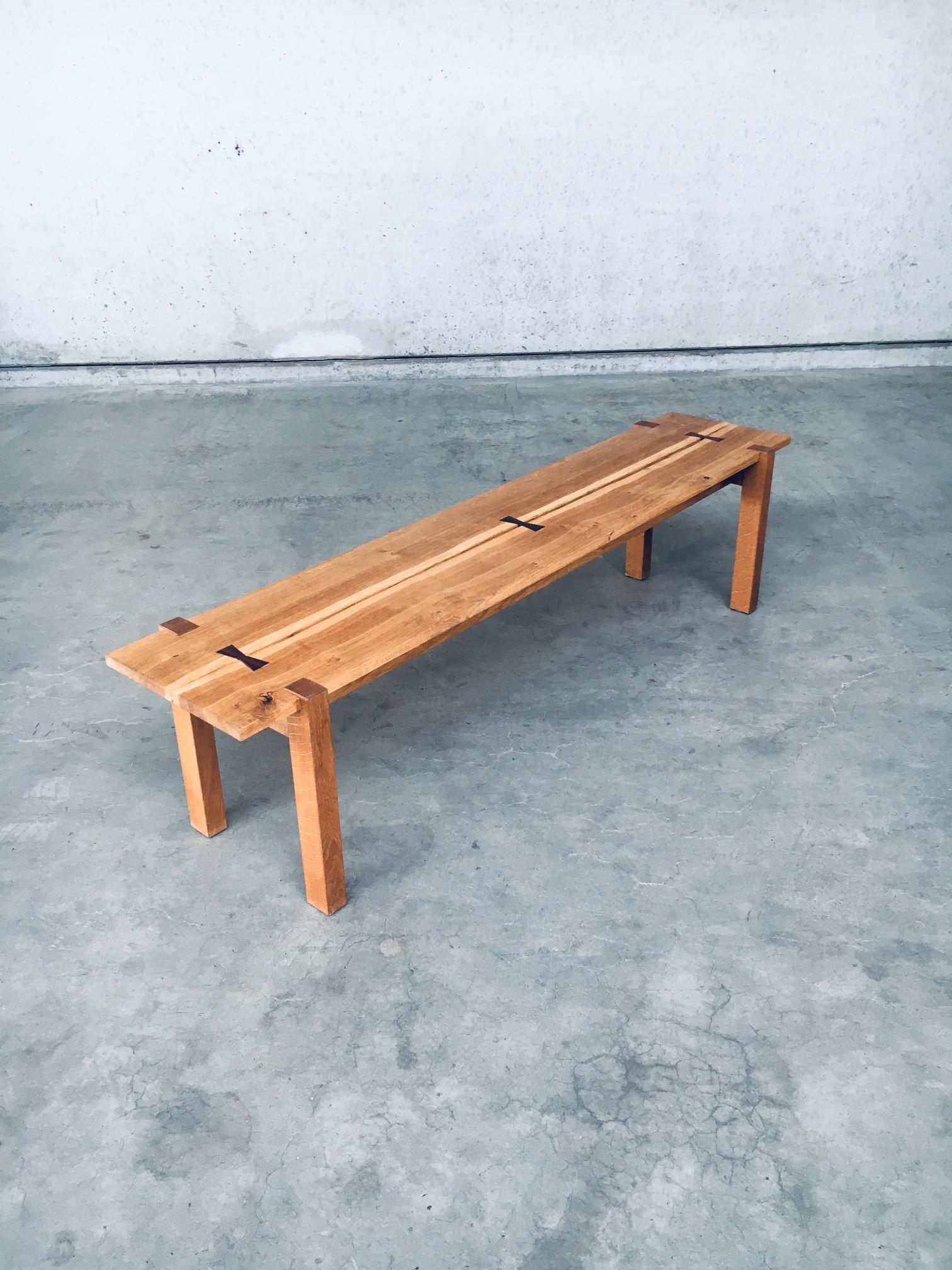 Belgian Modern Design Butterfly Jointed Side Bench For Sale