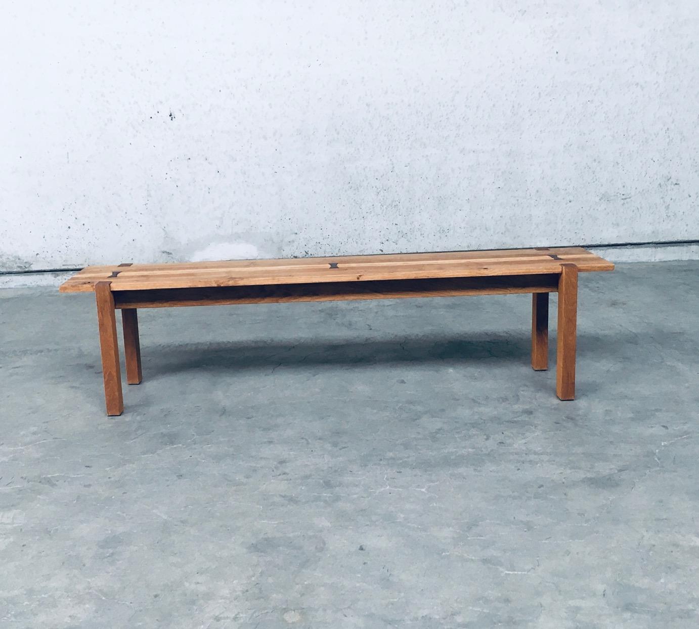 Modern Design Butterfly Jointed Side Bench In Good Condition For Sale In Oud-Turnhout, VAN
