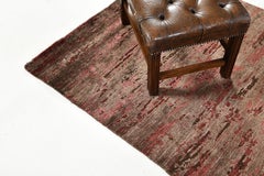 Modern Design Mezzo Collection Wool & Silk Embossed Rug Codesto