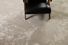 Modern Design Mezzo Collection Wool & Silk Embossed Rug