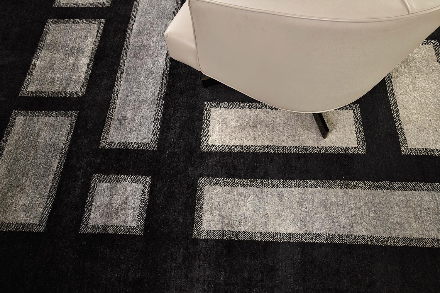 Tapis de la collection Naturale de Teriz au design moderne et naturel en vente 1