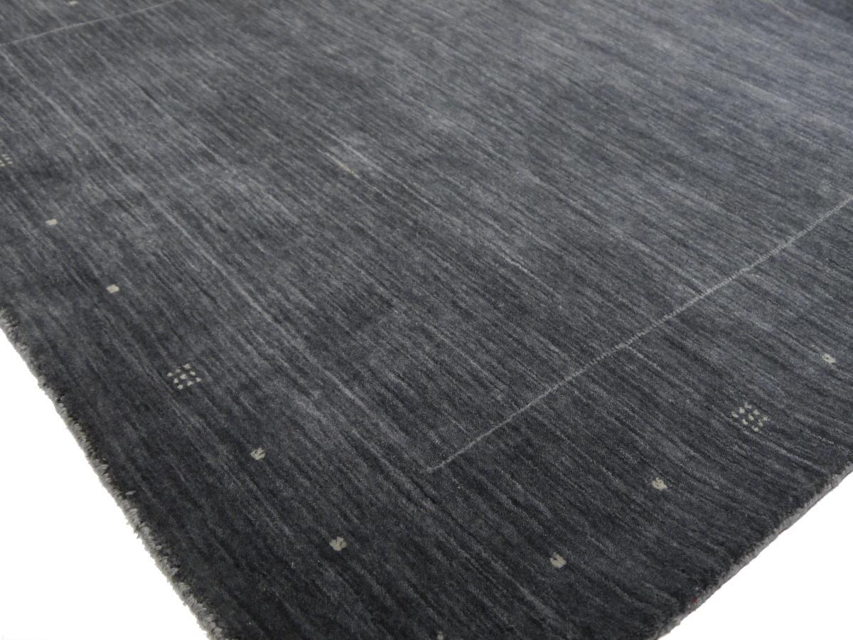 Modern Design Rug Contemporary Grey Charcoal Handmade In New Condition For Sale In Lohr, Bavaria, DE