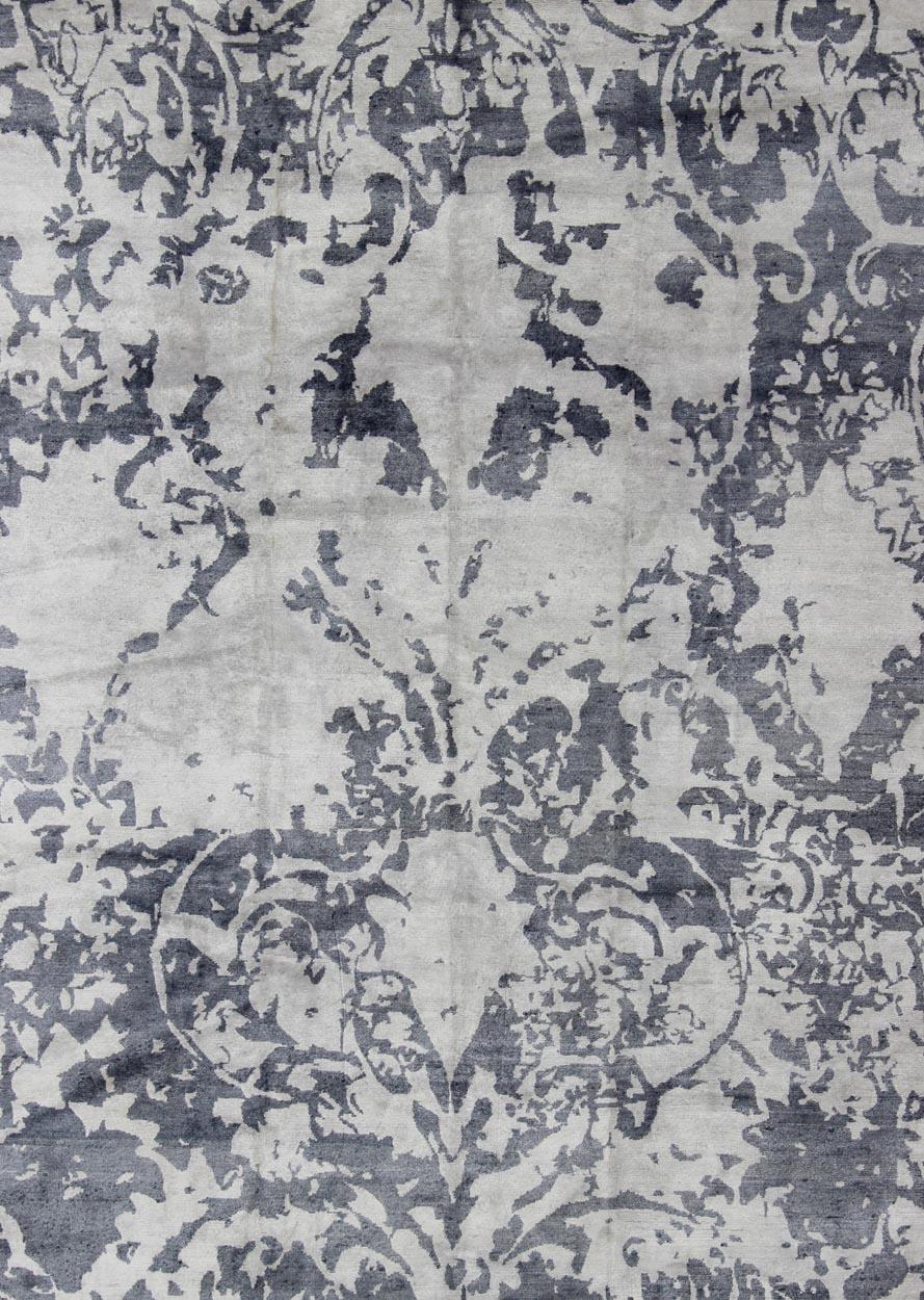 steel blue rug