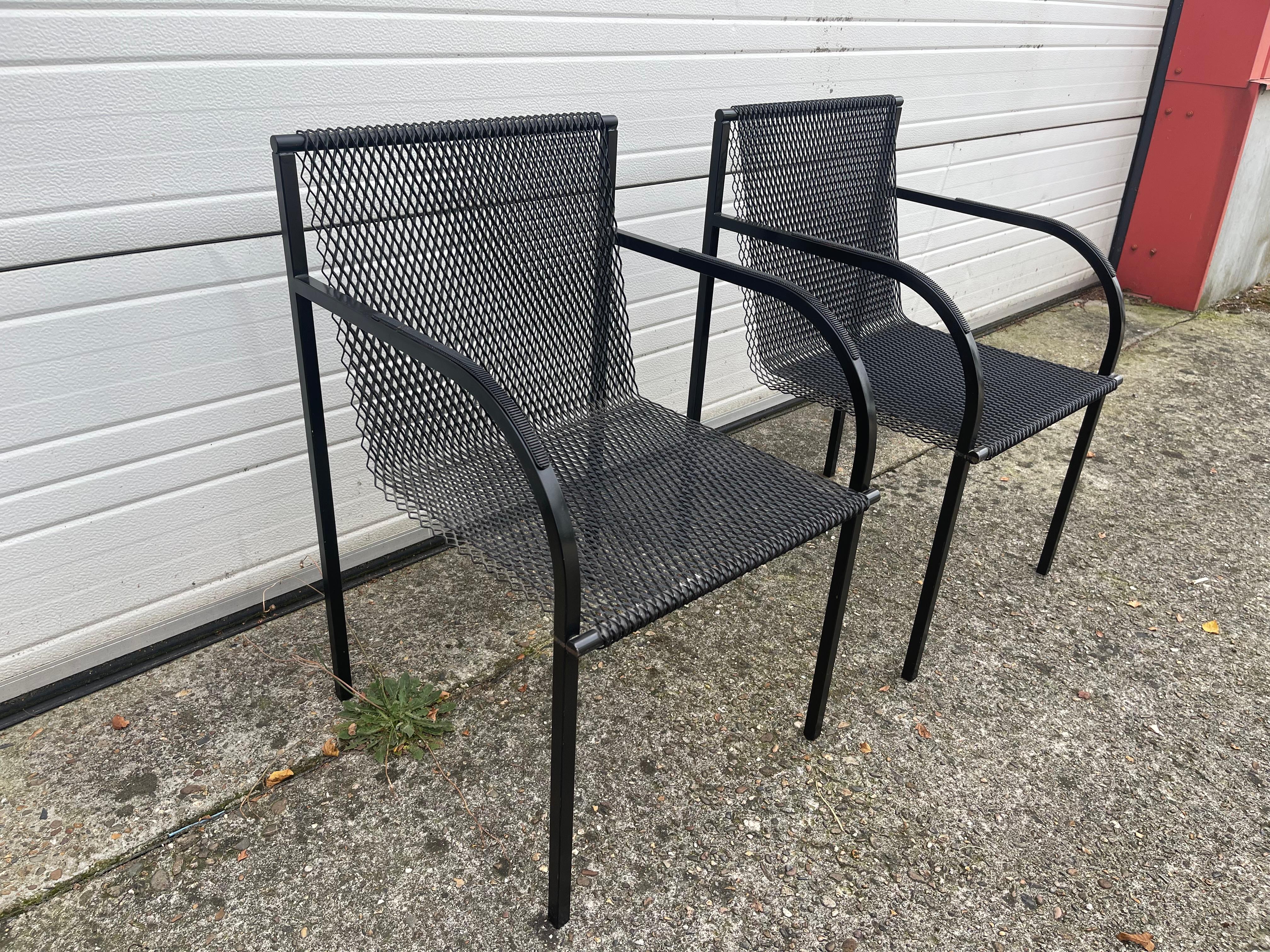 Sedie di design moderno Shiro Kuramata In condizioni buone in vendita a Oosterbeek, NL