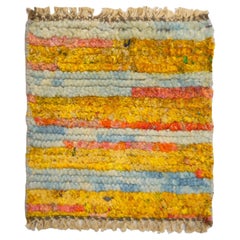 Modern Design Silk Tiger Rug Contemporary Fine Art Hand Knotted Sample Carpet