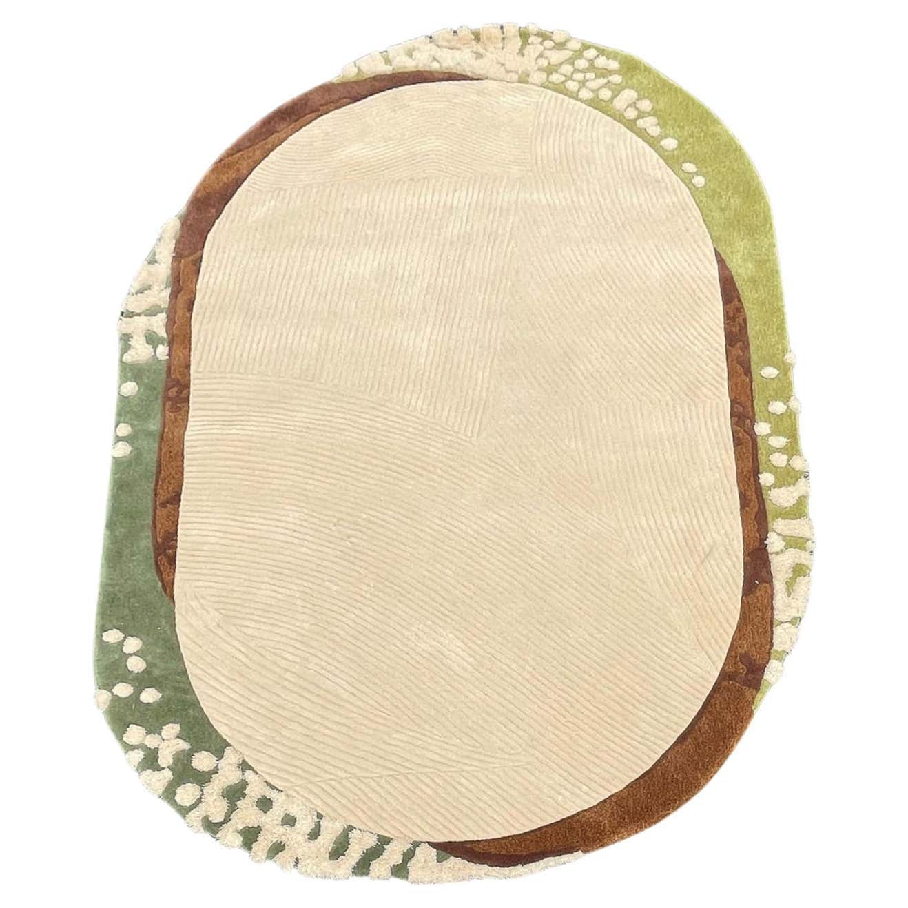 Modern Design Style Hand-Tufted Rug 'Zen Garden' by Rag Home For Sale ...