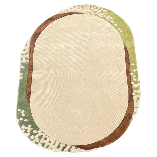 Modern Design Style Hand-Tufted Rug 'Zen Garden' by Rag Home For Sale ...