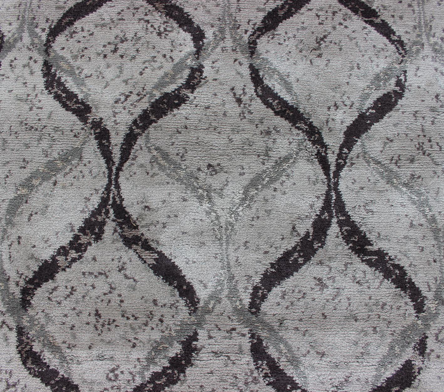 modern grey area rug