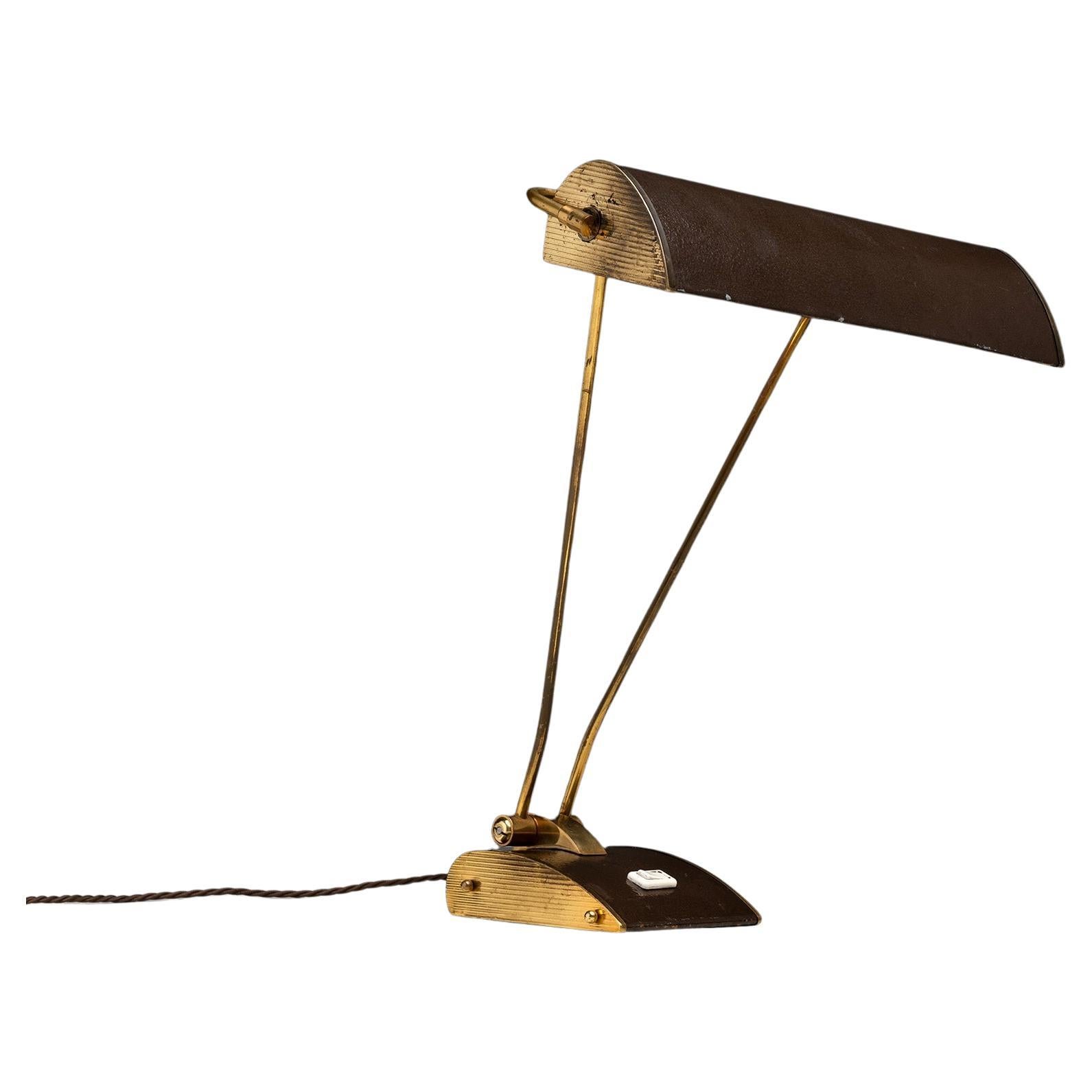 Modern Desk Lamp by Eileen Gray, France circa 1930 For Sale