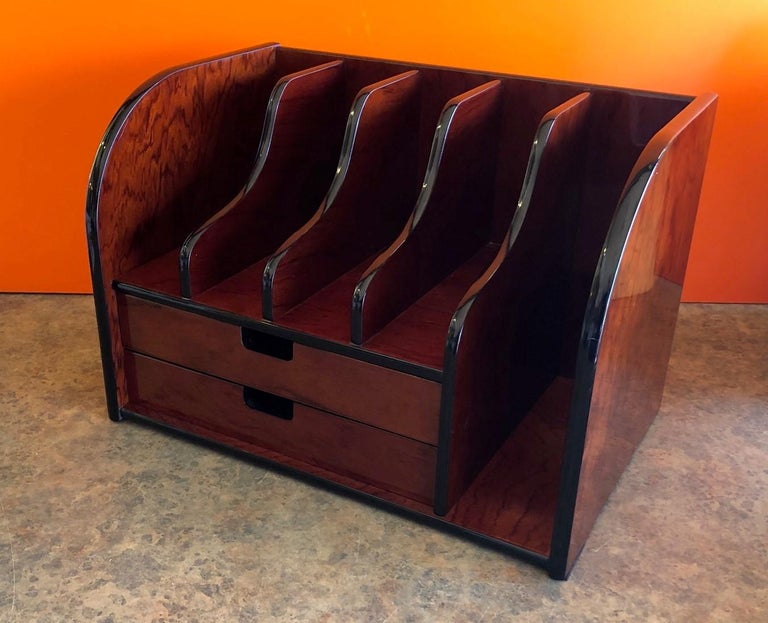 Modern Desk Organizer / 2Drawer Letter Tray at 1stDibs modern letter