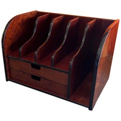 Modern Desk Organizer / 2-Drawer Letter Tray
