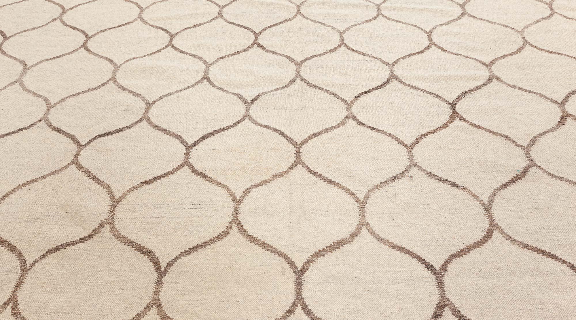 Contemporary Modern Dhurrie Style Rug by Doris Leslie Blau For Sale
