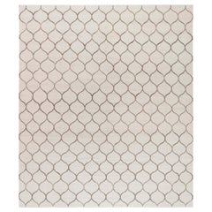 Moderner Teppich im Dhurrie-Stil von Doris Leslie Blau