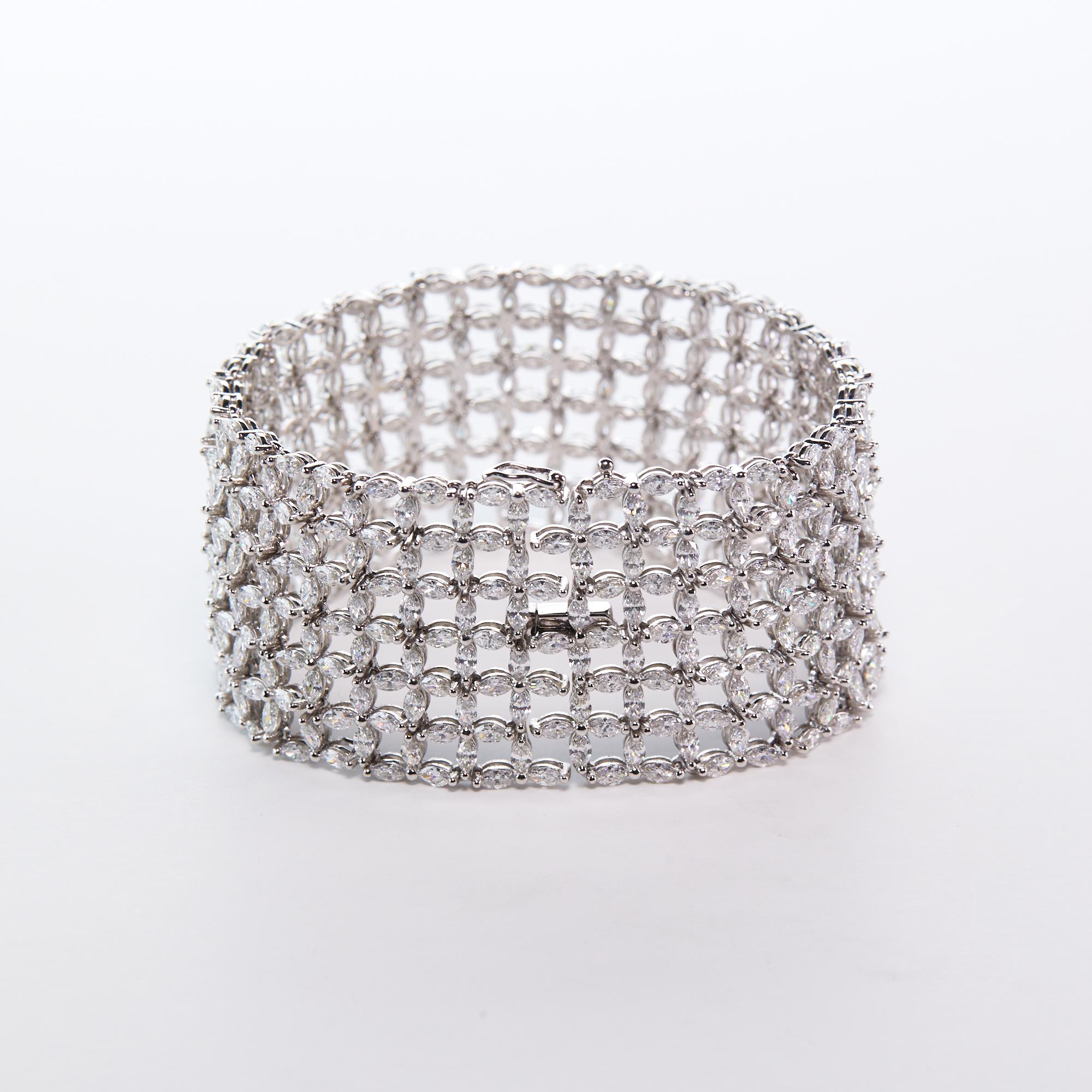 Modern Diamond Bracelet For Sale 2