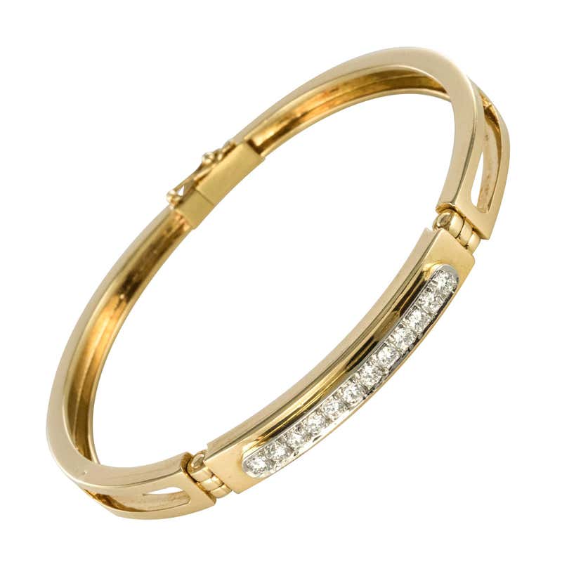 Diamond, Gold and Antique Bangles - 2,961 For Sale at 1stdibs - Page 20