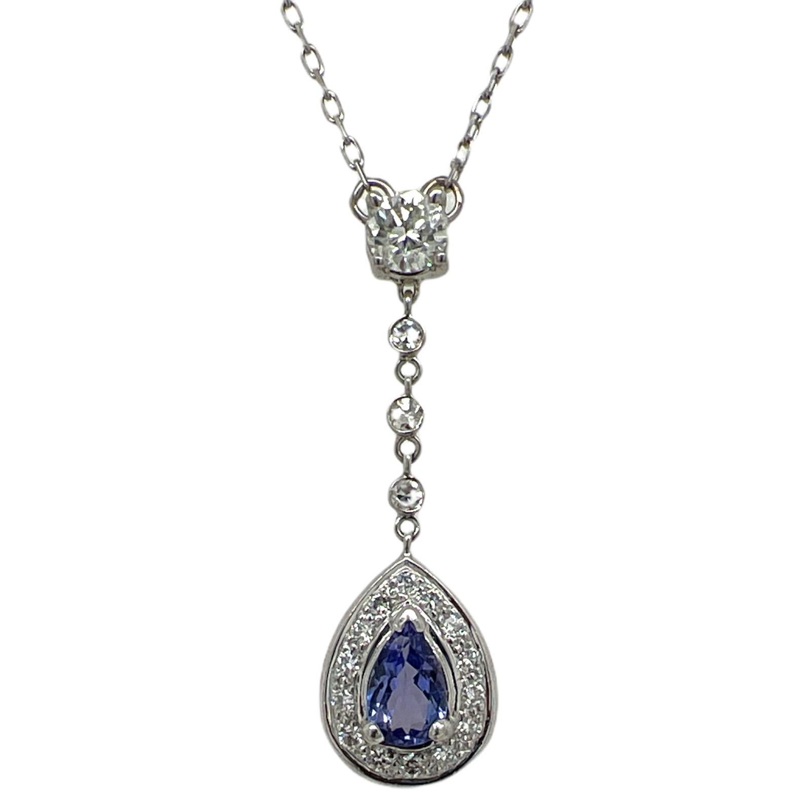 contemporary diamond necklace