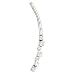 Ciondolo in oro bianco 18 carati della linea Modern Diamonds