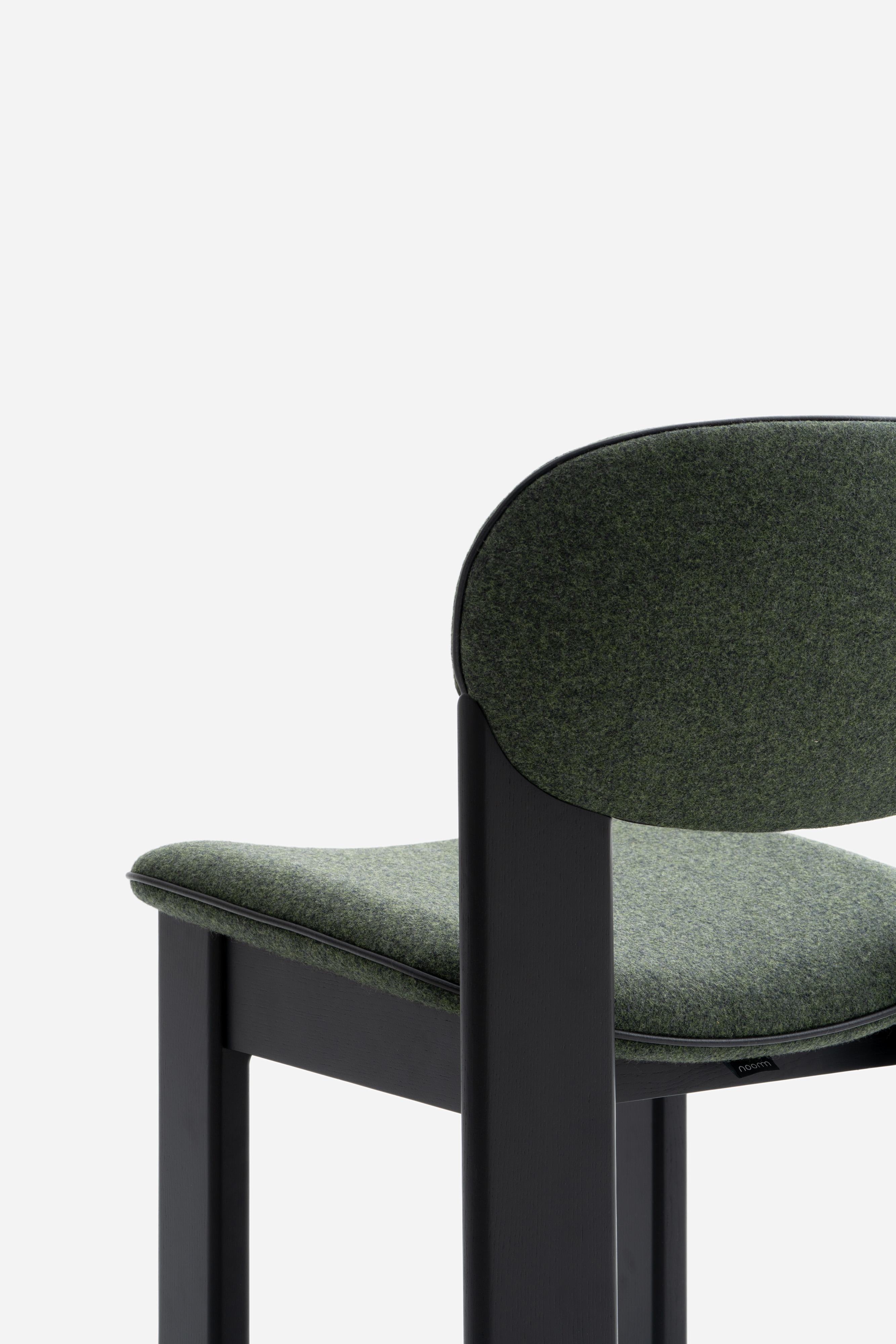 Silla Archipen de Comedor Moderno en Lana Kvadrat Divina MD by NOOM Cuero en venta