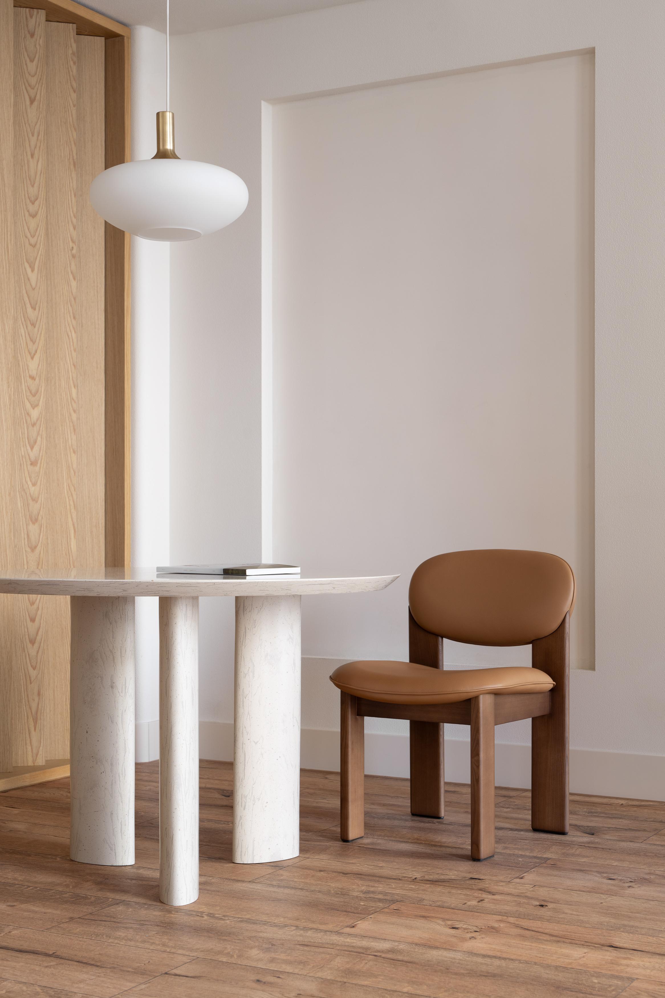 Modern Dining Archipen Chair in Kvadrat Savanna Wool by NOOM For Sale 10