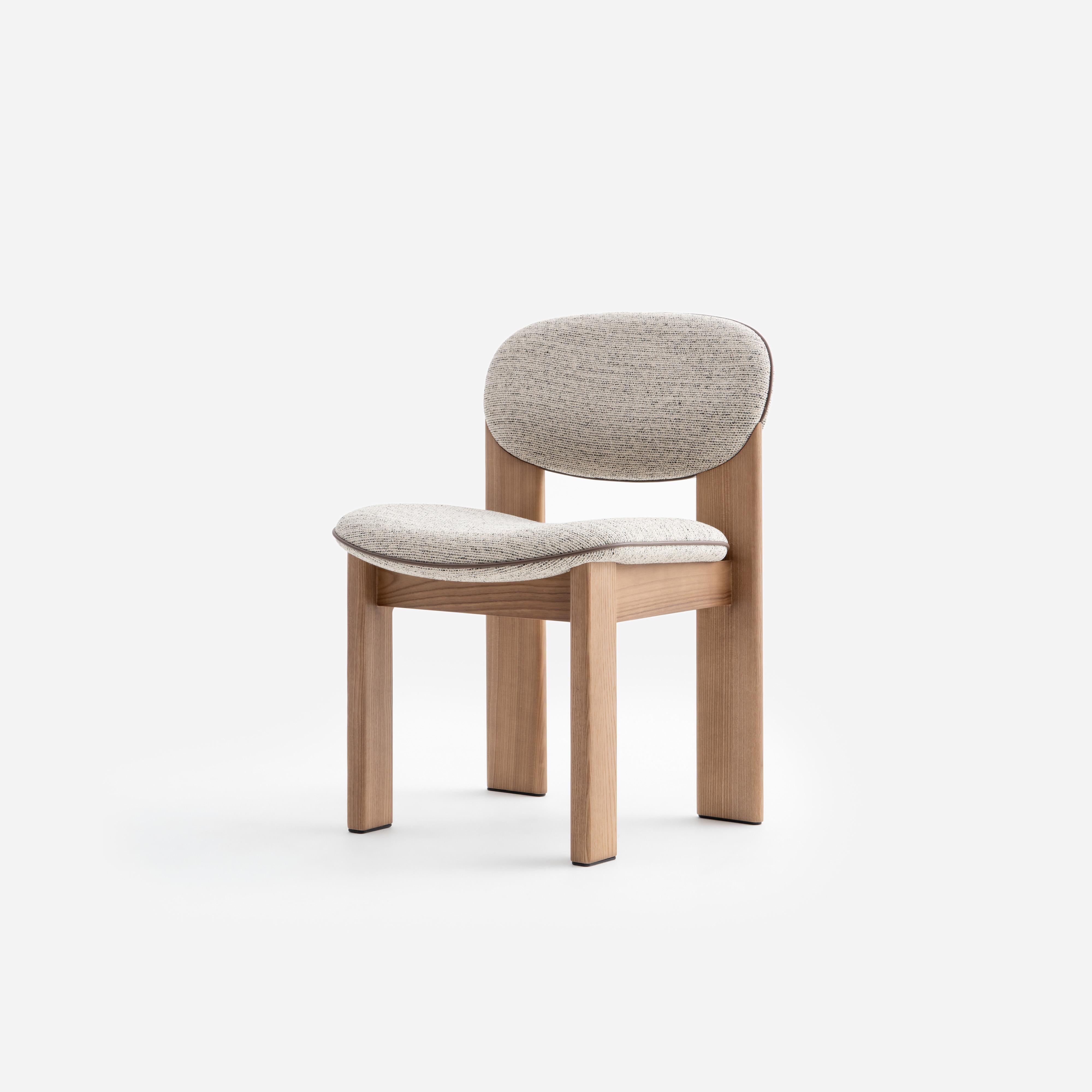 Modern Dining Archipen Chair in Kvadrat Savanna Wool by NOOM For Sale 1