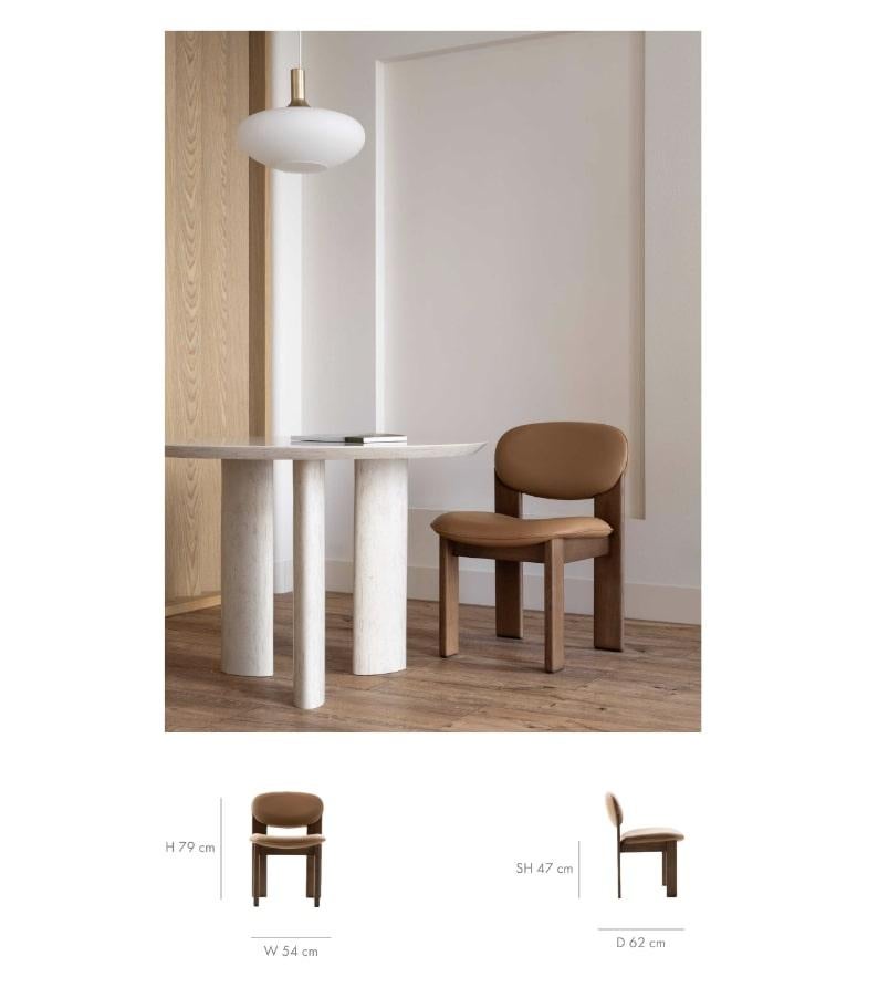 Ukrainien Chaise de salle à manger moderne Archipen en tissu bouclé Baloo par NOOM en vente