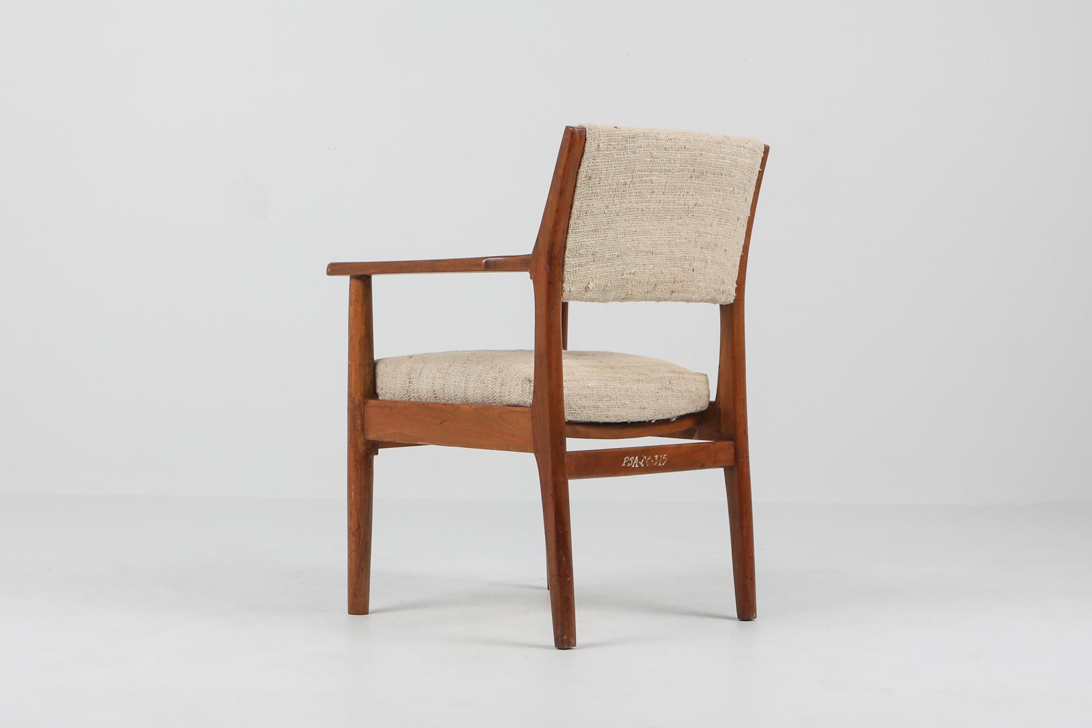 Linen Modern Dining Chair