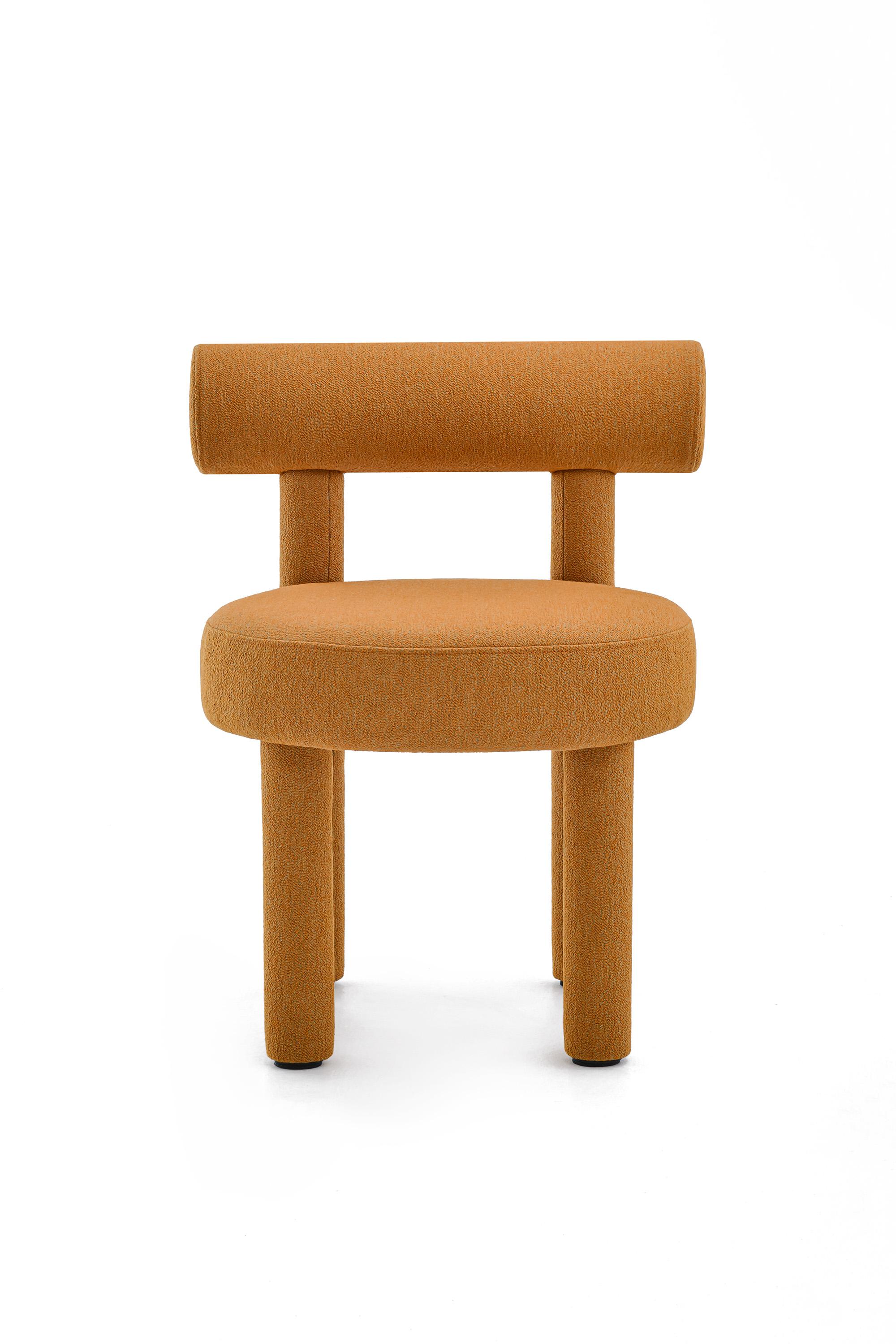 Modern Dining Chair Gropius CS1 in Rohi Sera Contract Wool Fabric by Noom 2