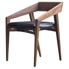 Modern Dining Chair, Osteria Armchair by MarCo Bogazzi
