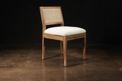 Modern Dining Chair with Caned Back in Exotic Wood by Costantini, Recoleta