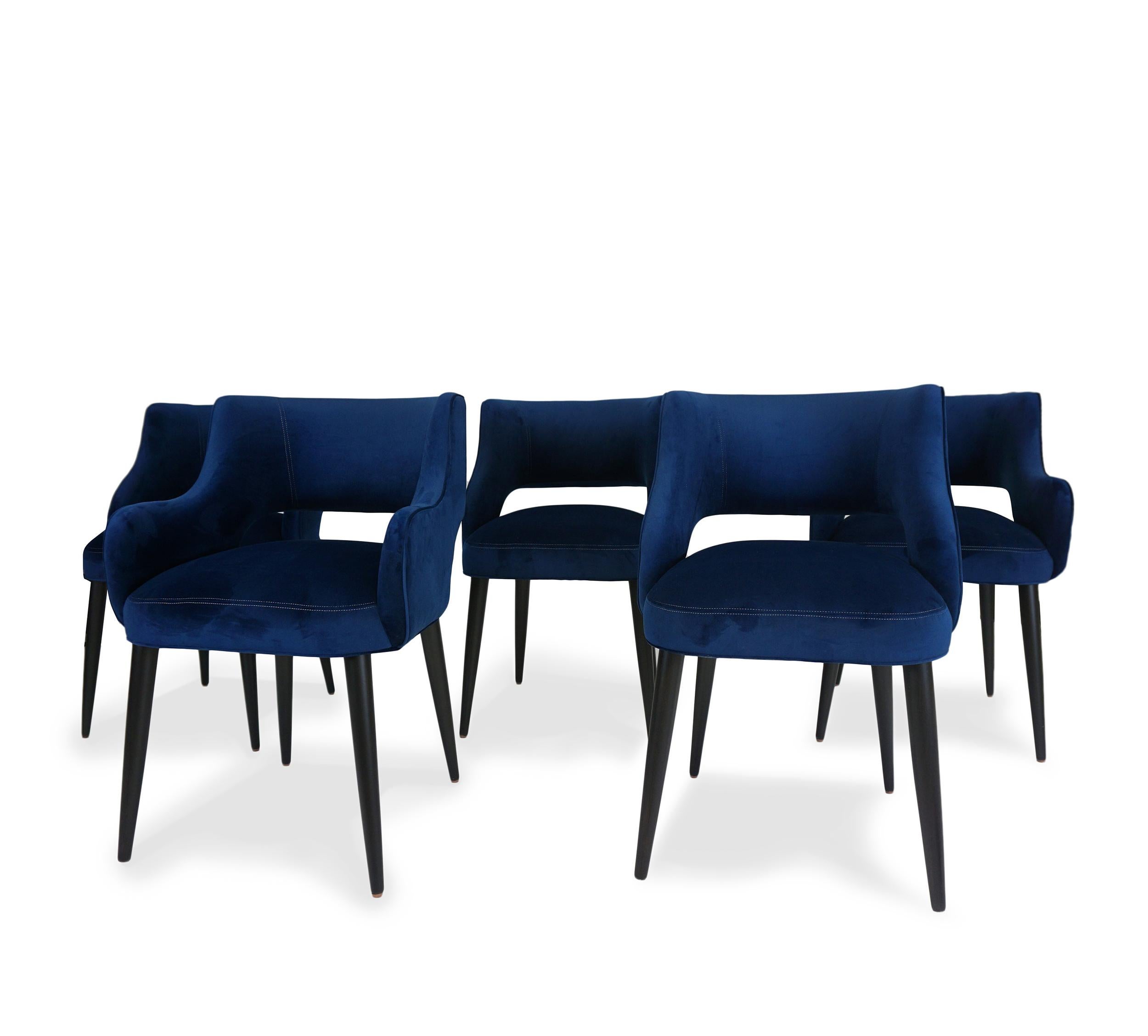 Chaise de salle à manger moderne avec accoudoirs pivotants et pichet relaxant en vente 10