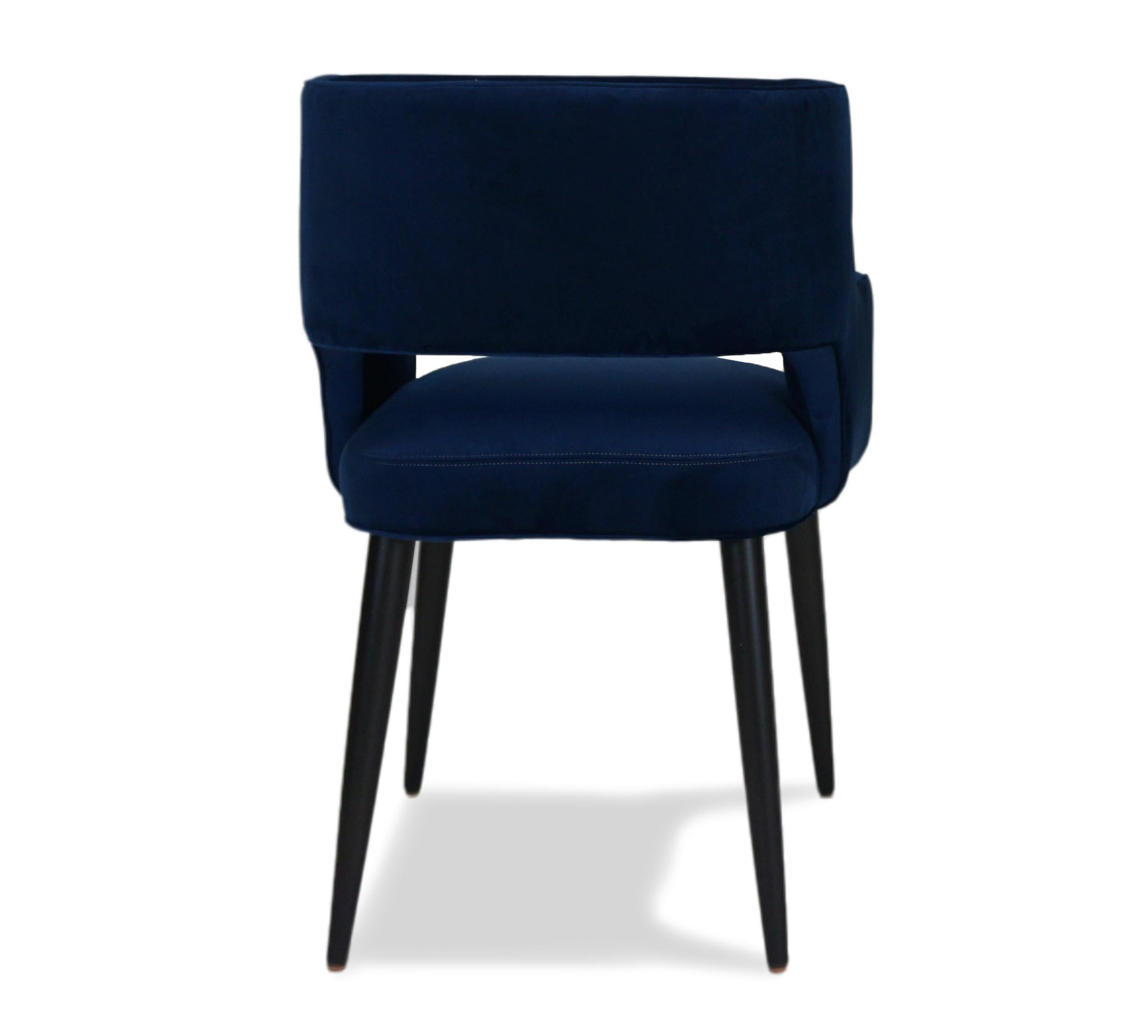 XXIe siècle et contemporain Chaise de salle à manger moderne avec accoudoirs pivotants et pichet relaxant en vente