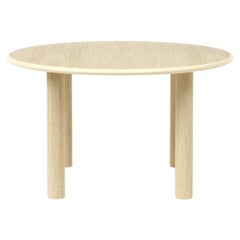 Modern Dining Round Table 'PAUL' by Noom, 180 cm, Natural