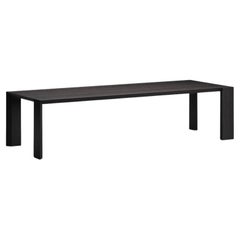 Modern Dining Table 'Ispolin' in Dark Brown Wood by Palo Nero