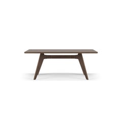 Modern Dining Table 'Lavitta' by Poiat, 180 cm, Dark Oak