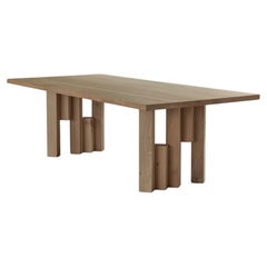 Modern Dining Table - Solid Oak - Fenestra by Mokko