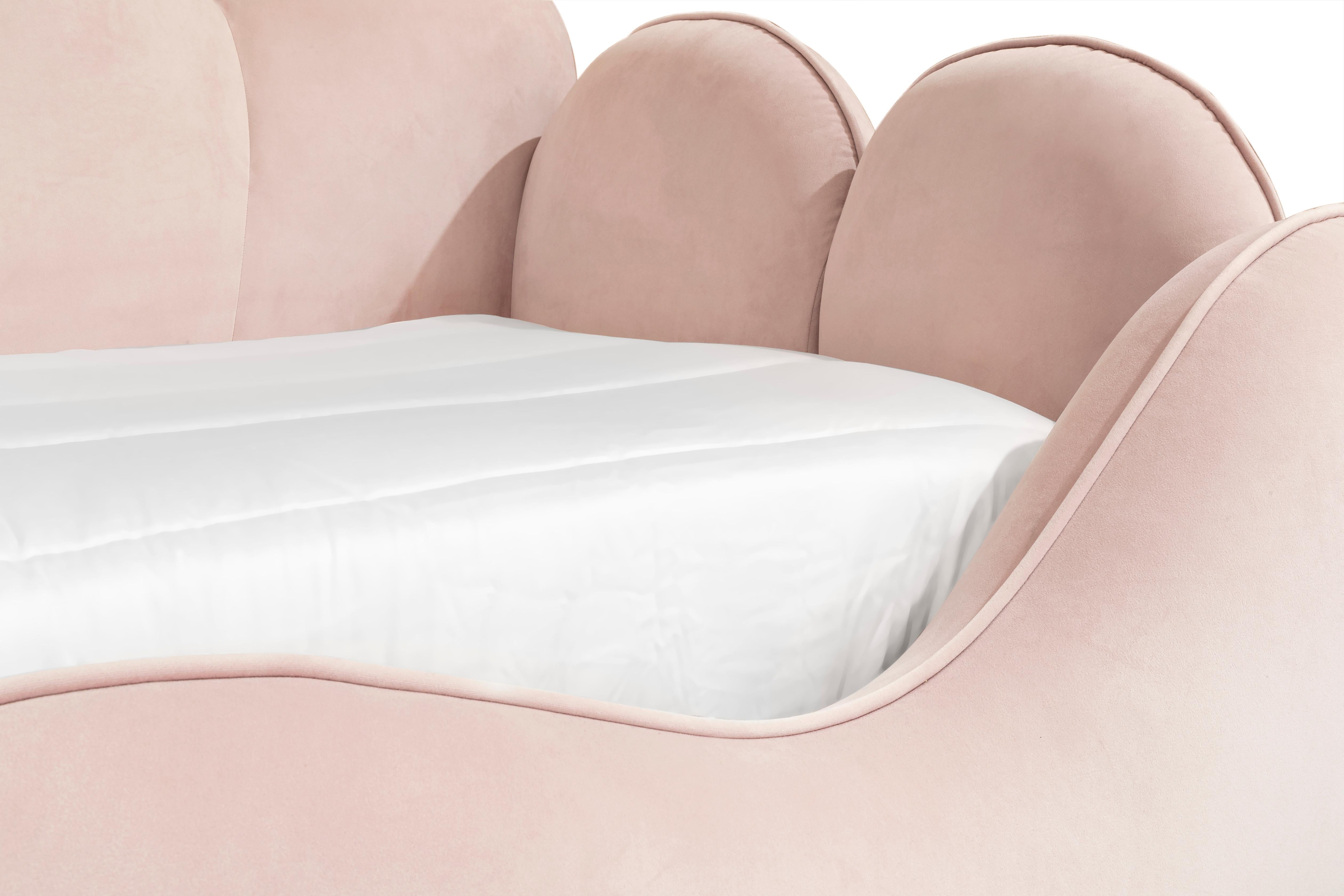 Velours Lit d'enfant Dino en velours par Circu Magical Furniture en vente