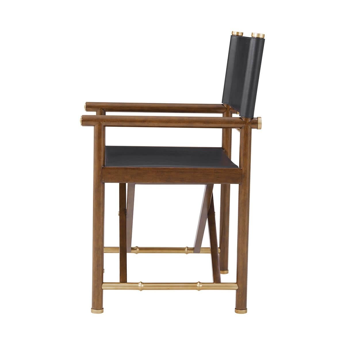 Mid-Century Modern Modern Director's Desk Chair For Sale