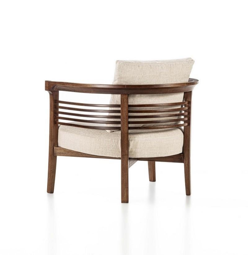 Poltrona Dolfin moderna in Noce Canaletto, Poltrona (Moderne) im Angebot