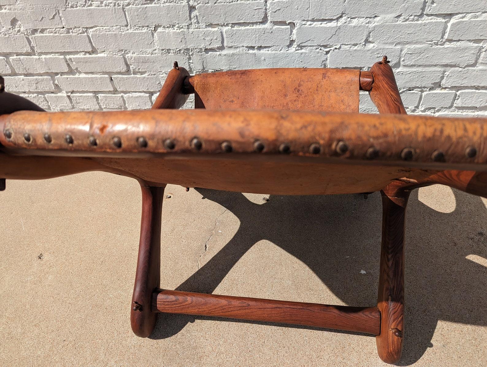 Mid-Century Modern Modern Don Shoemaker Sling Chair for Senal For Sale
