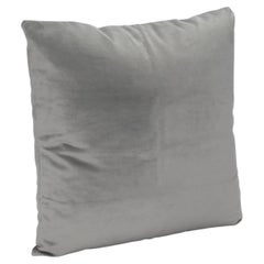 Modern Dove Velvet Decorative Pillow by MOGUL