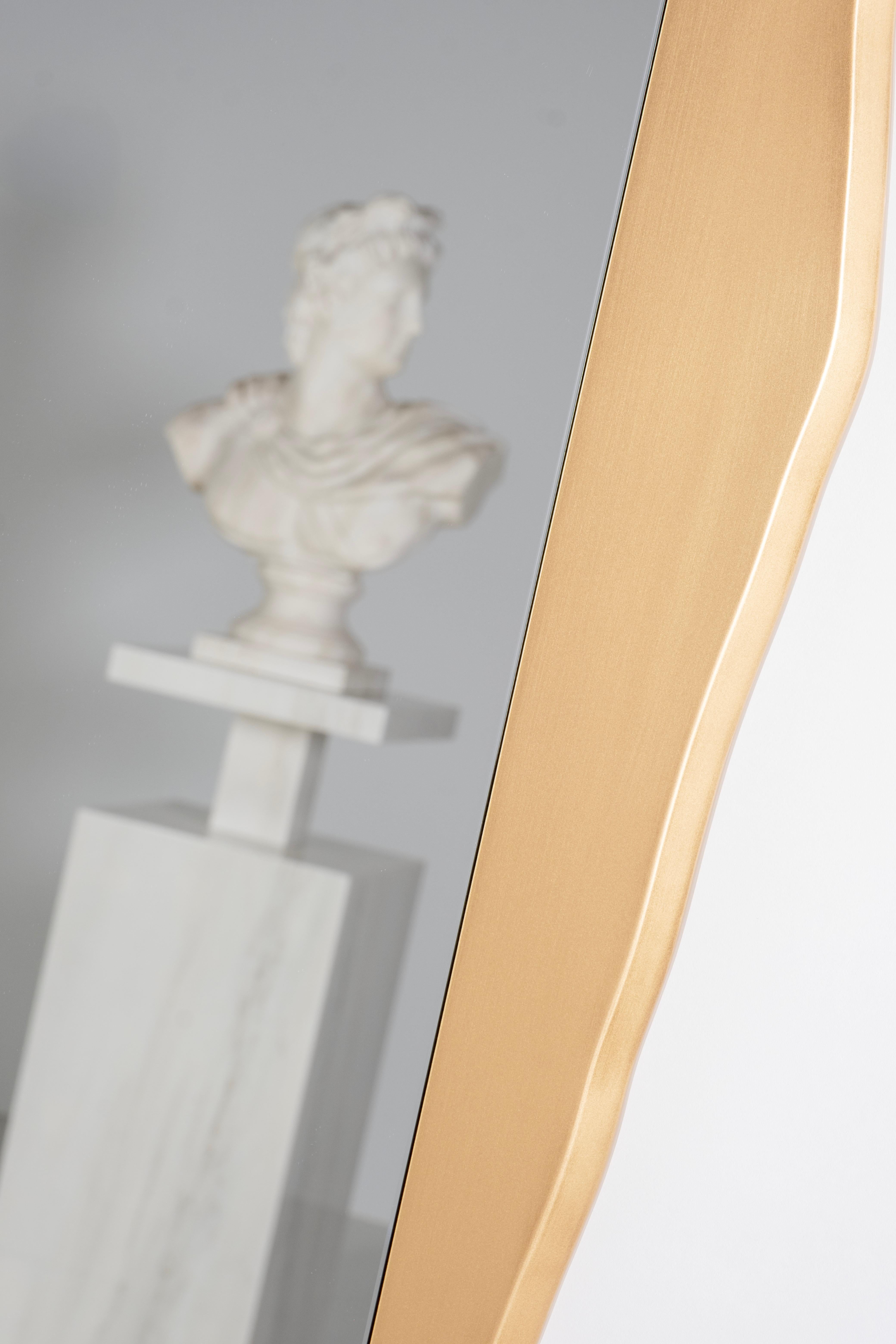 Drancy Wall Mirror Set of 2, Modern Collection, Handcrafted in Portugal - Europe by Greenapple.

Drancy is a mirror in a modern style that reflects it's graceful personality, lacquered in antique gold, varnished in satin.

Drancy Wall mirror