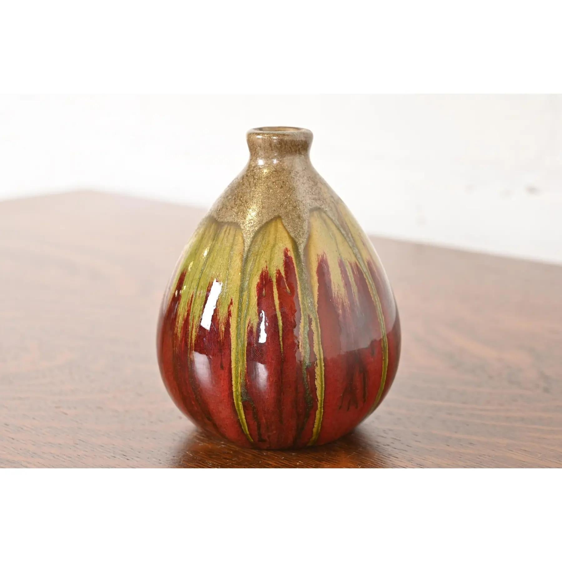 Cinese Vaso a bocciolo moderno in ceramica smaltata a goccia in vendita