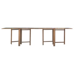 Modern Drop-Leaf Teak "Maria" Dining Table by Bruno Mathsson for Karl Mathsson