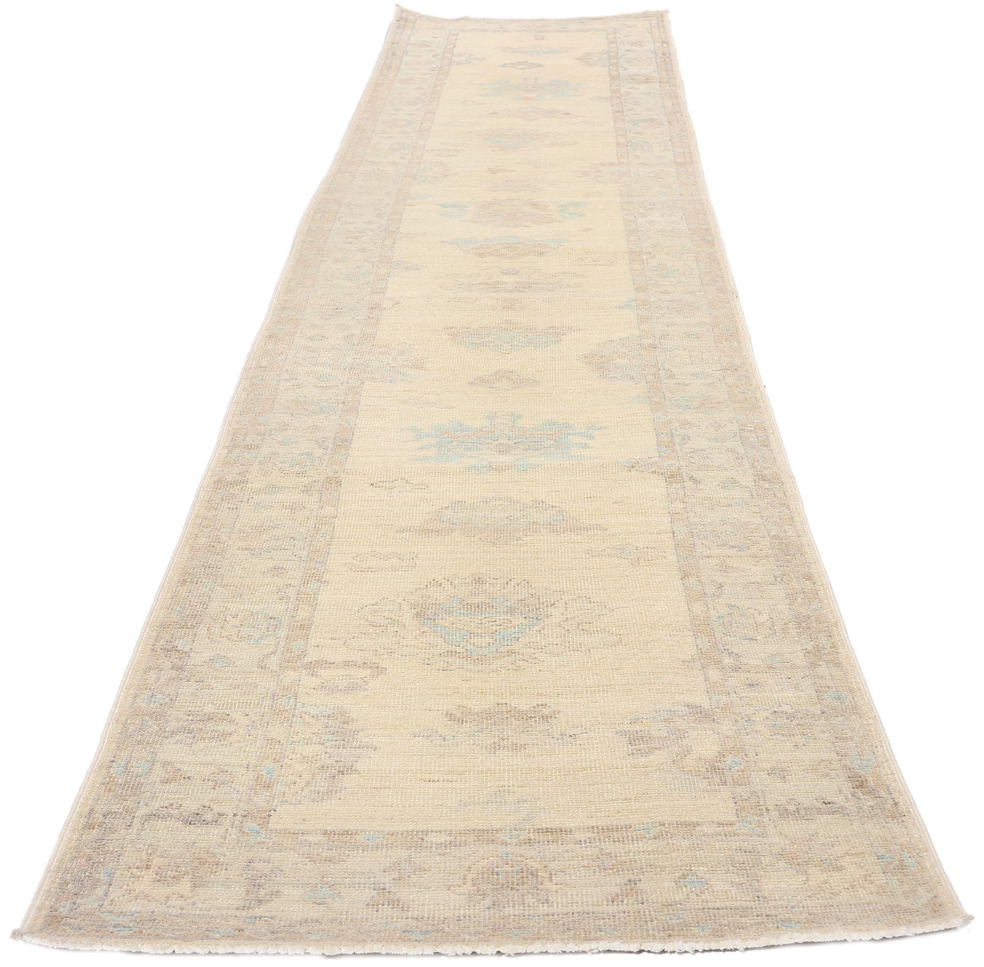 Aesthetic Movement New Contemporary Oushak Carpet with Modern Style For Sale