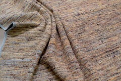 Alfombra moderna de lana en tonos tierra 9'2''x11'9''