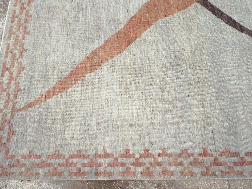 Alfombra de acento moderna Khotan del Turquestán Oriental Anudado a mano en venta
