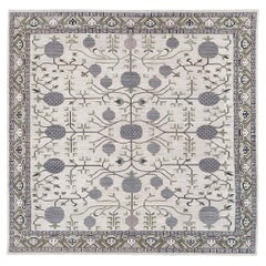 Modern East Turkestan Khotan Large Square Room Size Carpet
