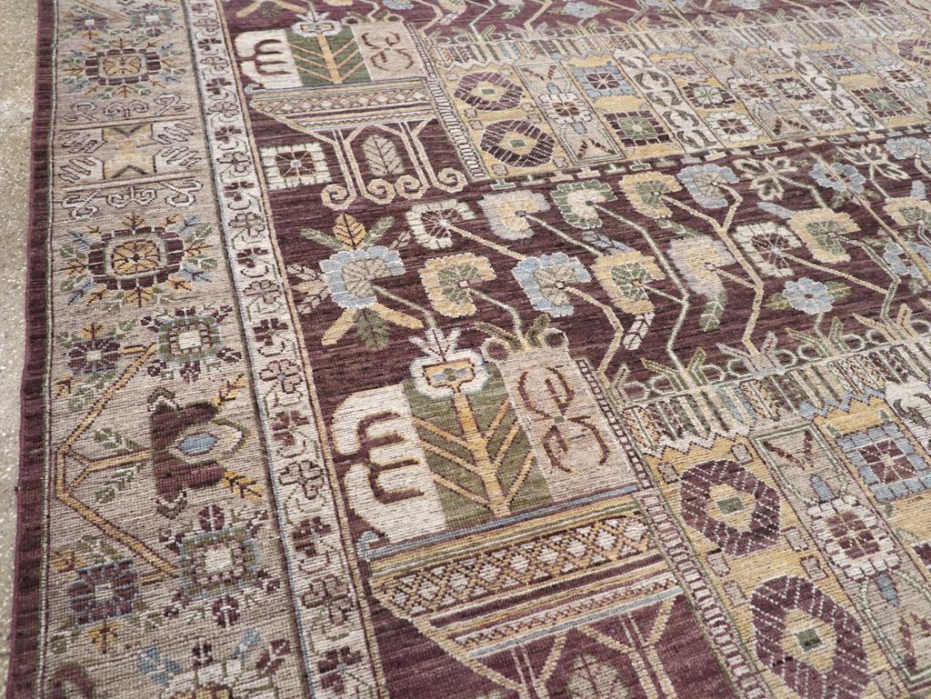 Alfombra moderna del Turquestán Oriental Khotan Tamaño de la habitación Jotan en venta