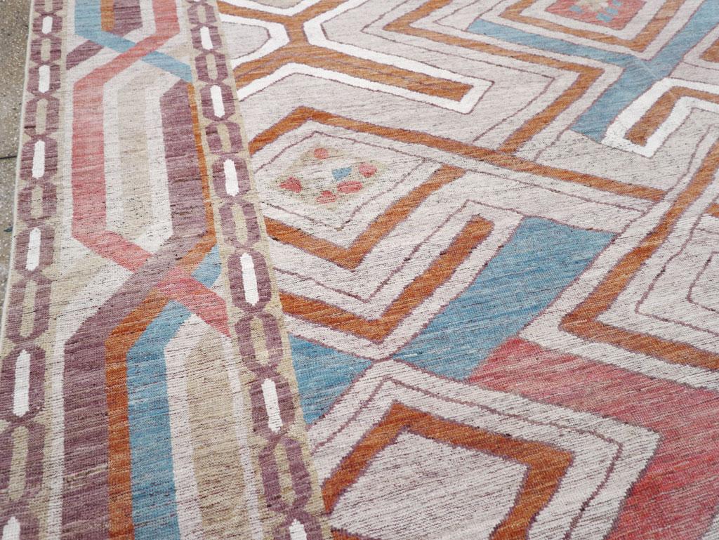 East Turkestani Modern East Turkestan Khotan Room Size Carpet For Sale